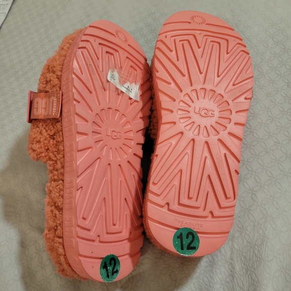 UGG Fluffita Pink Blossom Slippers - Picture 3 of 5